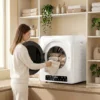 1000 W Compacte Afvoerdroger Met Extra Droog & ECO Modi, Timer En Temperatuurinstellingen, Wit