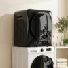 1000 W Compacte Afvoerdroger Met Extra Droog & ECO Modi, Timer En Temperatuurinstellingen, Zwart