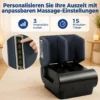 2 in 1 Beenmassageapparaat Met Warmte, Luchtcompressie, Timer, 3 Modi & Intensiteiten, Blauw En Zwart