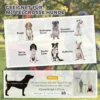 2 in 1 Hondenkar Voor Fiets Opvouwbare Hondenbuggy Voor Kleine & Middelgrote Honden Tot 20 Kg, Rood