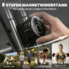 3 In 1 Hometrainer Fiets Opvouwbaar Stil Ligfiets Met LCD Monitor Bluetooth Hartslagsensor Weerstandsband