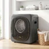 4 Kg Wasdroger, Compact Ontwerp, 5 Modi, Timer, Grijs+Zwart