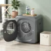 4 Kg Wasdroger, Compact Ontwerp, 5 Modi, Timer, Grijs+Zwart