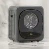 4 Kg Wasdroger, Compact Ontwerp, 5 Modi, Timer, Grijs+Zwart