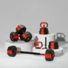 6 in 1 Dumbbell Set Korte Halter Set Korte Halters Lange Halters Verstelbaar 30 KG Voor Krachttraining Thuis