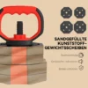 6 in 1 Dumbbell Set Korte Halter Set Korte Halters Lange Halters Verstelbaar 30 KG Voor Krachttraining Thuis