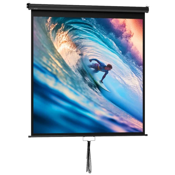 Beamer Scherm 152 X 152 Cm 85 Inch 1:1 HD 4K Projectiescherm Voor Thuisbioscoop Kantoorpresentaties