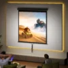 Beamer Scherm 152 X 152 Cm 85 Inch 1:1 HD 4K Projectiescherm Voor Thuisbioscoop Kantoorpresentaties