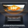 Beamer Scherm 293 X 193 Cm 120 Inch 16:9 HD 4K Projectiescherm Elektrisch Met Afstandsbediening, Wit