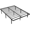 Bedframe, 140 X 200 Cm Metalen Bed Met Opbergruimte Onder Het Bed, Metalen Frame Met Lattenbodem, Geen Boxspring Nodig