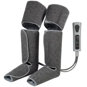 Beenmassager Met Warmte, Compressie, 3 Automatische Modi & 3 Intensiteiten, Voet En Kuitmassageapparaat
