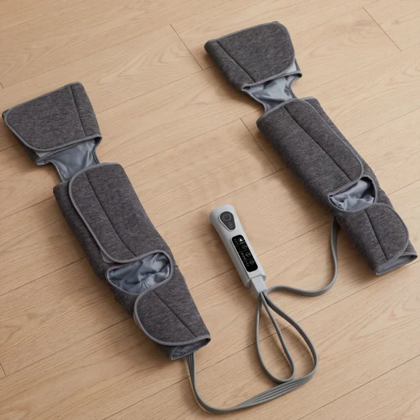 Beenmassager Met Warmte, Compressie, 3 Automatische Modi & 3 Intensiteiten, Voet En Kuitmassageapparaat