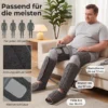 Beenmassager Met Warmte, Compressie, 3 Automatische Modi & 3 Intensiteiten, Voet En Kuitmassageapparaat