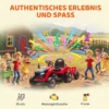 Elektrische Kindtractor, Opzit Tractor Met Afstandsbediening, Zachte Start, Voor Kinderen Van 3 8 Jaar, Rood
