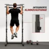 Halters Rek 2 Niveaus, Halterschijven Rek Van Staal, Lange Halter Opslag Tot 200 Kg Belastbaar, Squat Rack