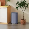Keukenvuilnisbak 30 Liter Met Soft Close Deksel, Metalen Pedaal, Grijs, 36,5 X 31 X 61 Cm