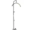 LED Halve Maan Wimperlamp Met Telefoonhouder 350° Draaibaar Schoonheidsringlicht Warme Lamp Met Verstelbare Hoogte