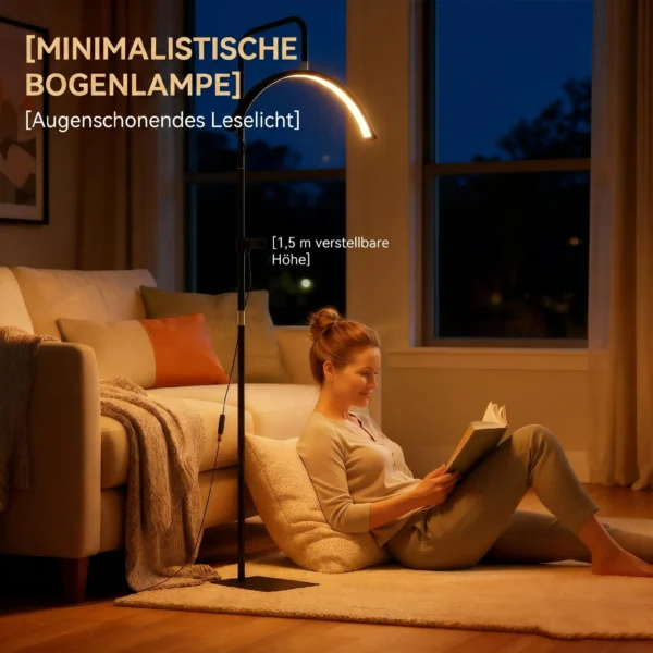 LED Halve Maan Wimperlamp Met Telefoonhouder 350° Draaibaar Schoonheidsringlicht Warme Lamp Met Verstelbare Hoogte