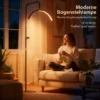 LED Halve Maan Wimperlamp Met Telefoonhouder 350° Draaibaar Schoonheidsringlicht Warme Lamp Met Verstelbare Hoogte