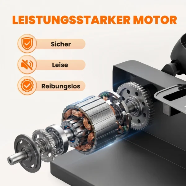 Mini Elliptische Trainer Voor Thuis Onder Tafel Elektrische Crosstrainer Met Afstandsbediening LED Display 12 Snelheden