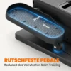 Mini Elliptische Trainer Voor Thuis Onder Tafel Elektrische Crosstrainer Met Afstandsbediening LED Display 12 Snelheden