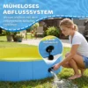 Opvouwbaar Hondenbad Voor Grote En Middelgrote Honden, Met Anti slip Bodem Voor Eenden, Binnen En Buiten, 120x30cm