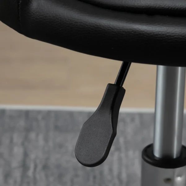 Rolkruk Met Rugleuning 57 72 Cm In Hoogte Verstelbaar Draaikruk Voor Kantoor Salon Massage