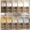 Staande Lamp Met Rekken, Instelbare Helderheid & Kleurtemperatuur Voor Slaapkamer, Kantoor, Woonkamer, Wit