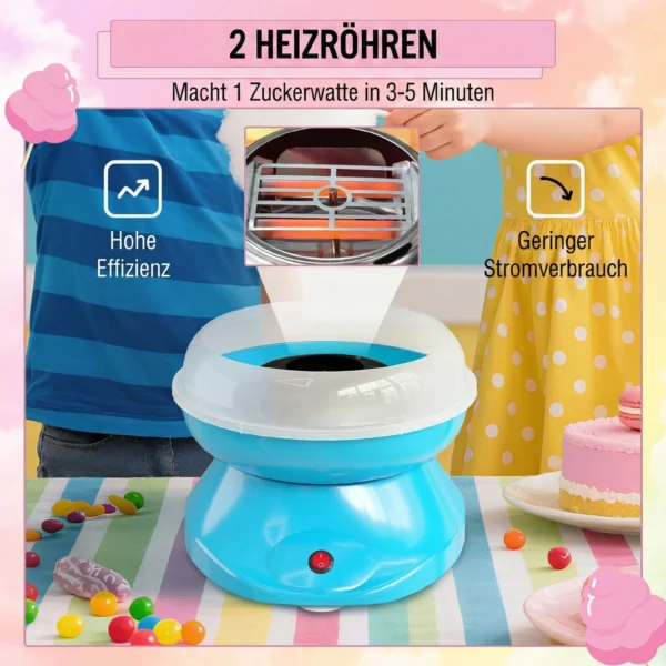 Suikerspinmachine Voor Thuis Katoensnoep Machine 550W Voor Kinderfeestje, Verjaardag, Feest