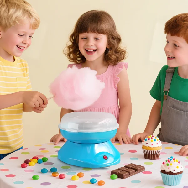 Suikerspinmachine Voor Thuis Katoensnoep Machine 550W Voor Kinderfeestje, Verjaardag, Feest