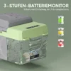 12 Liter Kompressor Kühlbox Elektrische Kühlbox Mit Anschluss Kühlhaltefunktion Grau+Grün