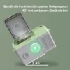 12 Liter Kompressor Kühlbox Elektrische Kühlbox Mit Anschluss Kühlhaltefunktion Grau+Grün