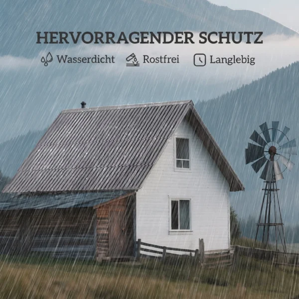 12 Stück Trapezblech 129x45cm 7m² Verzinkt Dachblech 0,25 Mm Wetterfest Profilblech Hellgrau