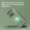 16,3 Liter Kompressor Kühlbox Elektrische Kühlbox Mit Anschluss ECO Modus Kühlhaltefunktion Grau+Grün