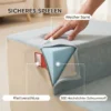 2 teiliges Schaumstoff Bausteine Für Kleinkinder Mit Abnehmbaren Bezügen, Indoor Kletter Und Krabbelspielset, Blau