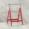 2 X Gerüstbock, Unterstellbock, Stahl, Rot