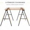 2er Set Arbeitsbock, Handwerks Ständer, Bis Zu 250 Kg Belastbar, Metall, Gelb