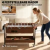 3 in 1 Multi Spieltisch Drehbar Multifunktionstisch Mit Billardtisch Tischfußball Airhockey Ablagefach