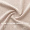 3 Sitzer Sofa, Chenille Cloud Couch Ohne Rahmen, Dicke Federkernpolsterung, Extra Breite Sitzfläche, 3 Kissen, Beige