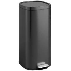 30L Küchenmülleimer Pedaleimer Mit Deckel, Soft Close Und Offenhalte Funktion Für Küche, Zuhause