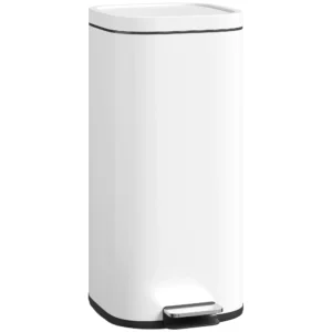 30L Küchenmülleimer Pedaleimer Mit Deckel, Soft Close Und Offenhalte Funktion Für Küche, Zuhause