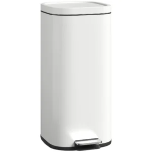 30L Küchenmülleimer Pedaleimer Mit Deckel, Soft Close Und Offenhalte Funktion Für Küche, Zuhause