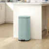 30L Küchenmülleimer Pedaleimer Mit Deckel, Soft Close Und Offenhalte Funktion Für Küche, Zuhause