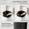 30L Küchenmülleimer Pedaleimer Mit Deckel, Soft Close Und Offenhalte Funktion Für Küche, Zuhause