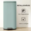 30L Küchenmülleimer Pedaleimer Mit Deckel, Soft Close Und Offenhalte Funktion Für Küche, Zuhause