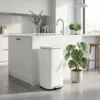 30L Küchenmülleimer Pedaleimer Mit Deckel, Soft Close Und Offenhalte Funktion Für Küche, Zuhause