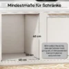 31L Ausziehbarer Abfallbehälter 15L + 8L X 2 Mit Herausnehmbaren Eimern
