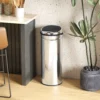 50 L Sensor Mülleimer, Automatischer Abfalleimer, Rostfreier Kücheneimer Mit Infrarotsensor, Für Küche, Esszimmer