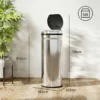 50 L Sensor Mülleimer, Automatischer Abfalleimer, Rostfreier Kücheneimer Mit Infrarotsensor, Für Küche, Esszimmer