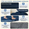 7 teilige Schaumstoff Bausteine Für Kinder XXL Softbausteine Mit Rutschfester Unterseite Für Kleinkinder, Dunkelblau